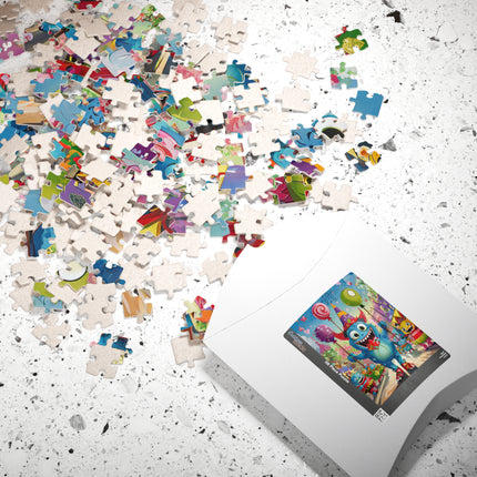 Monster Parade Madness Puzzle (110, 252, 520, 1014-piece)
