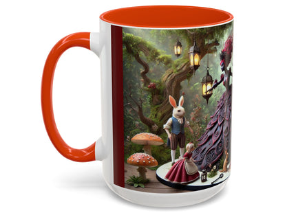 Malice in Wonderland – Gothic Halloween Colorful Mugs (11oz, 15oz)