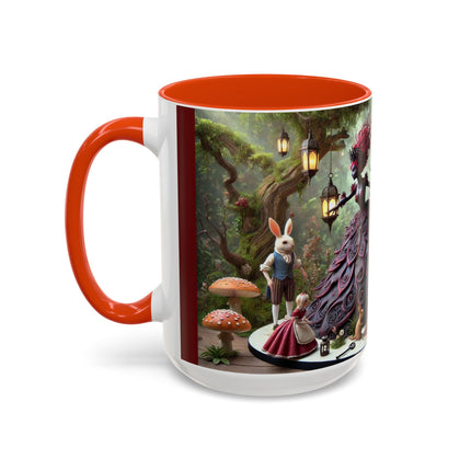 Malice in Wonderland – Gothic Halloween Colorful Mugs (11oz, 15oz)