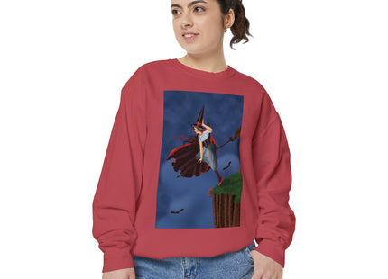 The Enchanted Witch Unisex Garment-Dyed Sweatshirt
