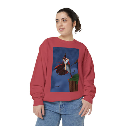 The Enchanted Witch Unisex Garment-Dyed Sweatshirt
