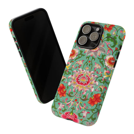 Colorful Floral Pattern by Owen Jones Phone Cases