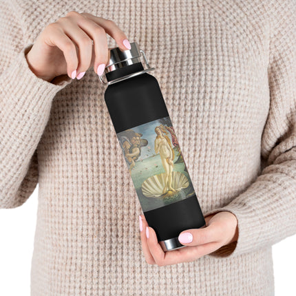 Birth of Venus by Sandro Botticelli Copper Vacuum Insulated Bottle, 22oz