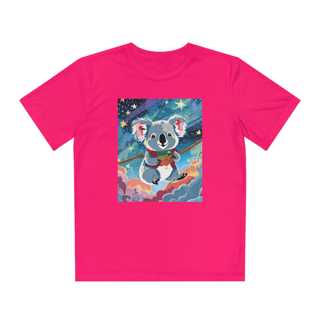 Cute Koala Youth Competitor Tee – Dreamy Skies & Whimsical Wonder