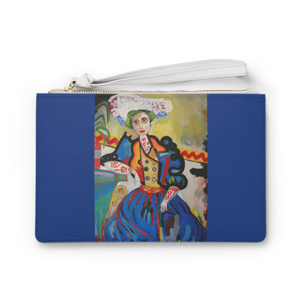Cubist Muse Clutch Bag