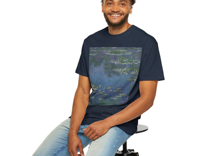 Water Lilies by Claude Monet Unisex Garment-Dyed T-shirt
