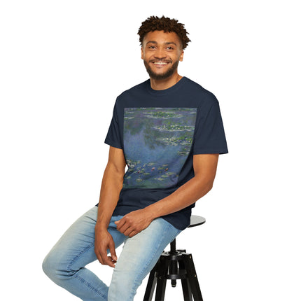 Water Lilies by Claude Monet Unisex Garment-Dyed T-shirt
