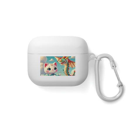 Geisha Kitten and the Dragon Kite AirPods and AirPods Pro Case