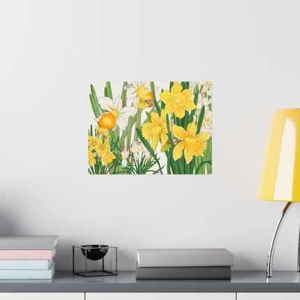 Daffodil by Tanigami Kônan Premium Matte horizontal posters