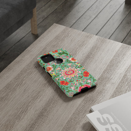 Colorful Floral Pattern by Owen Jones Phone Cases