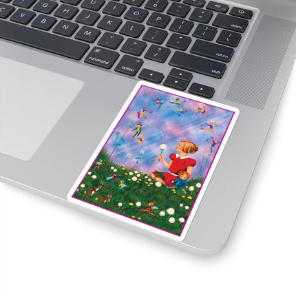 Whimsical Moments Kiss-Cut Stickers ( Sizes)