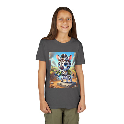 Zebra Lookout Youth Short Sleeve Tee