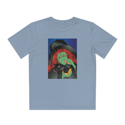 Mirror, Mirror A Witch's Touch Youth Competitor Tee