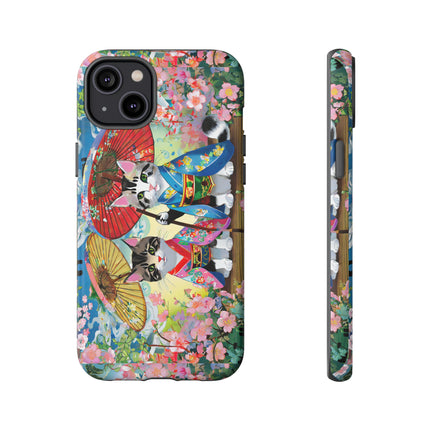 Kimono Kitties Phone Cases