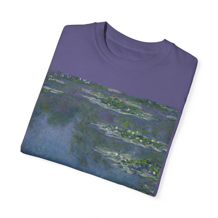 Water Lilies by Claude Monet Unisex Garment-Dyed T-shirt