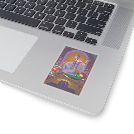 February & Amethyst (from the Gem Series) Kiss-Cut Stickers (4 Sizes)