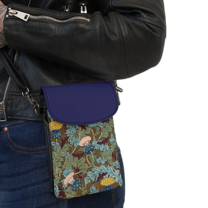 Thistles by Maurice Pillard Verneuil Small Cell Phone Wallet