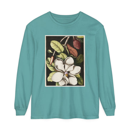 Natural History Plate 61 by Mark Catesby Garment-dyed Long Sleeve T-Shirt