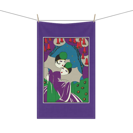 Two Pierrots Kitchen Towel