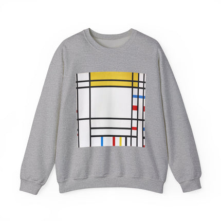 Place de la Concorde by Piet Mondrian Heavy Blend™ Crewneck Sweatshirt