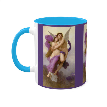 The Abduction of Psyche by William Bouguereau Colorful Mugs, 11oz