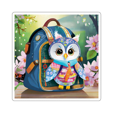 Baby Owl Kiss-Cut Stickers (4 Sizes)