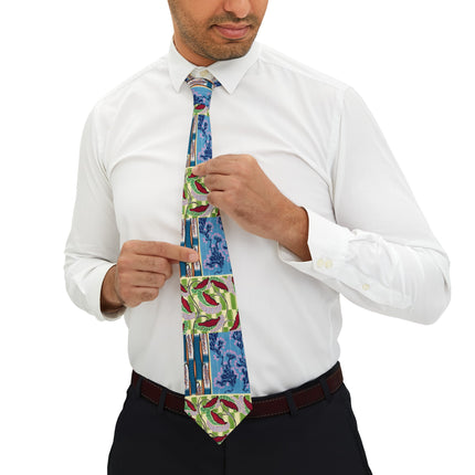Floral Pattern by Emile-Alain Séguy Necktie