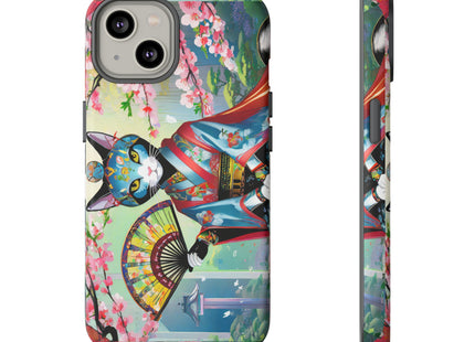 Cyberpunk Geisha Phone Cases