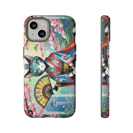 Cyberpunk Geisha Phone Cases