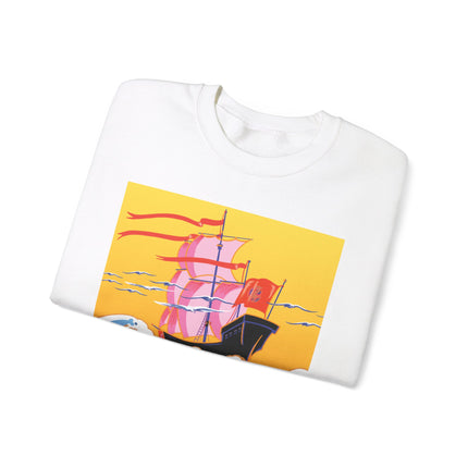 Golden Seas and Whimsical Dreams Heavy Blend™ Crewneck Sweatshirt