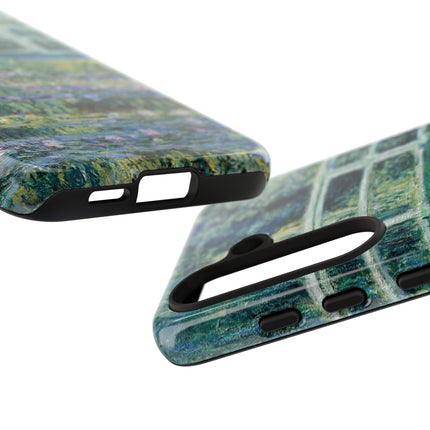 Water Lilies and Japanese Bridge by Claude Monet Phone Cases