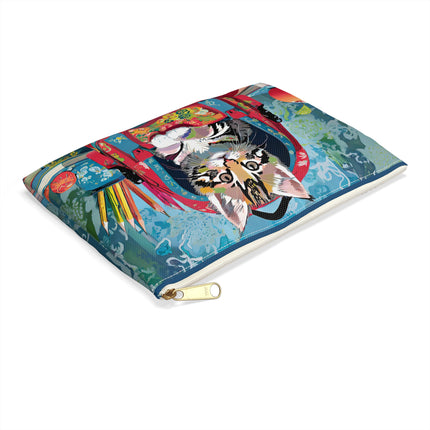 Whiskered Wanderings Pencil Case