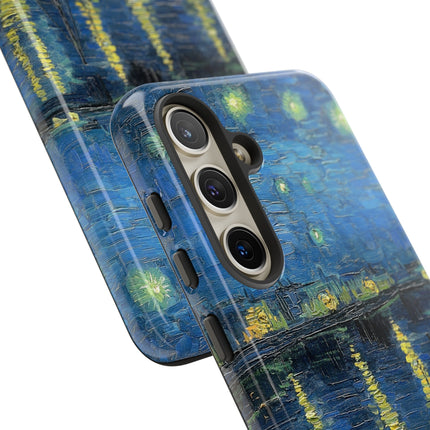 Starry Night Over the Rhone by Vincent Van Gogh Phone Cases