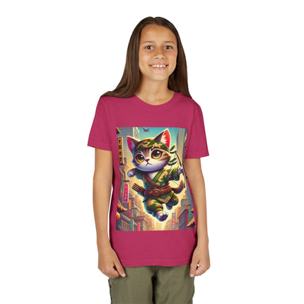 Archer Cat Youth Short Sleeve Tee