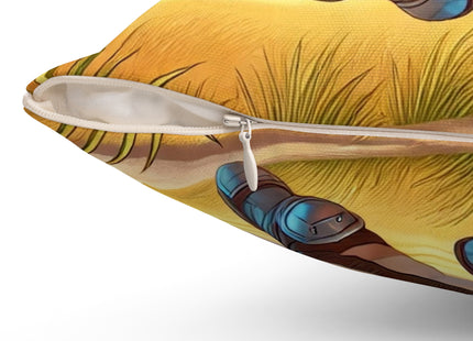 Swift Cheetah Spun Polyester Square Pillow