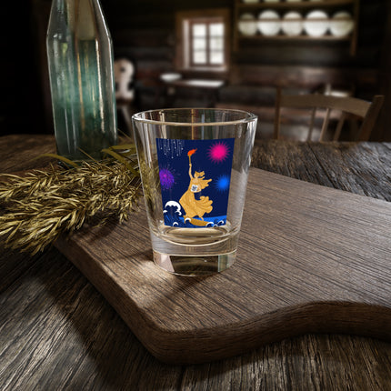 Liberty's Triumph Shot Glass – Art Deco Glory & Triumphant Spirit