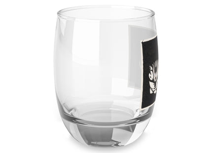 December (Cat Lying) by Anna Julia de Graag Whiskey Glass