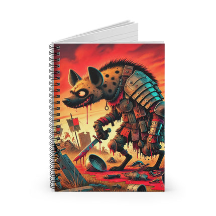The Cunning Scavenger Spiral Notebook - Ruled Line