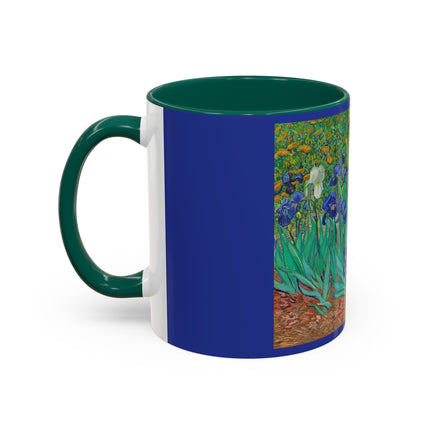 Irises by Vincent Van Gogh Colorful Mugs (11oz, 15oz)