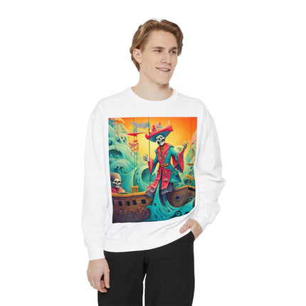 Skeleton Crew of the Misty Seas Unisex Garment-Dyed Sweatshirt