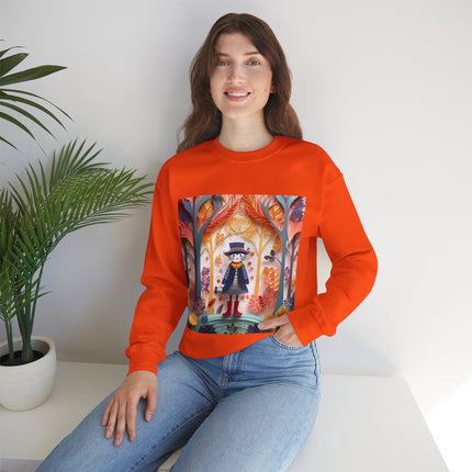 Cat in Boots Unisex Heavy Blend™ Crewneck Sweatshirt
