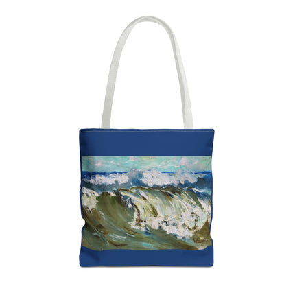 The Wave by Karl Hagemeister Tote Bag (AOP)