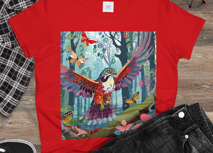 A Colorful Raptor Cotton Tee