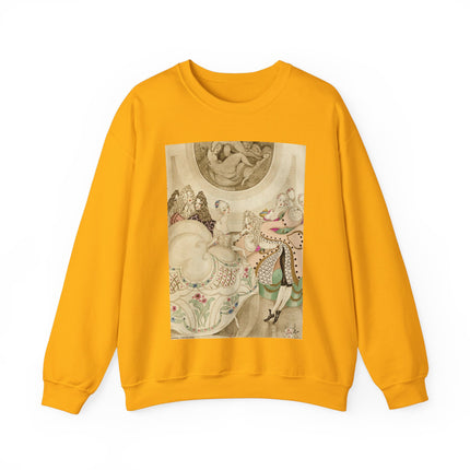 Sur talons rouges (On Red Heels) pl 01 by Gerda Wegener Heavy Blend™ Crewneck Sweatshirt