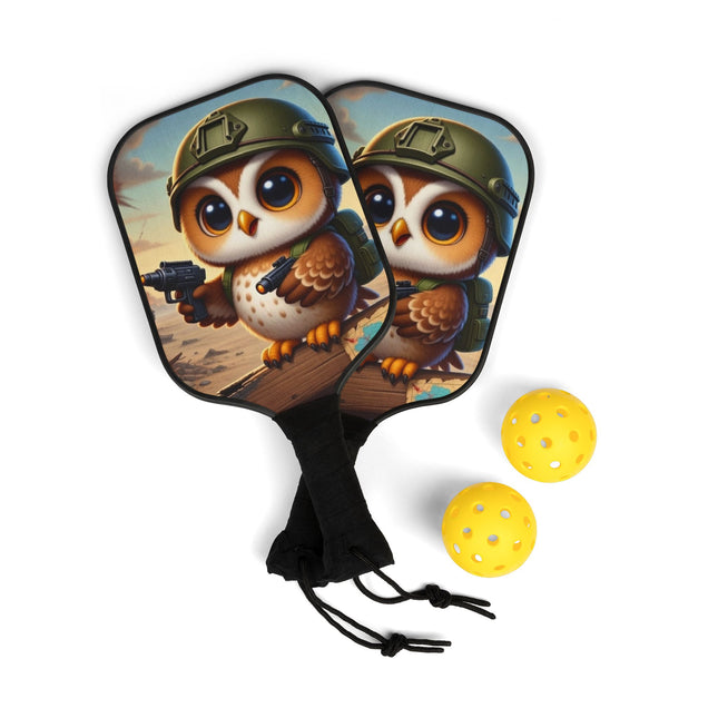 Owl on the Front Lines Pickleball Kit – Brave Tactical Scout & Epic Missions