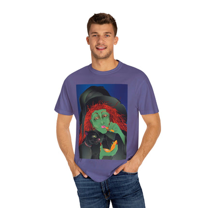 Mirror, Mirror A Witch's Touch Unisex Garment-Dyed T-shirt