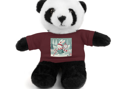 Candy Cane Timekeeper Bunny Stuffed Animals with Tee