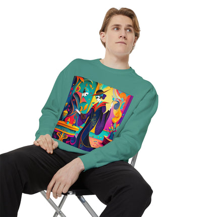 Phantoms of Elegance Unisex Garment-Dyed Sweatshirt