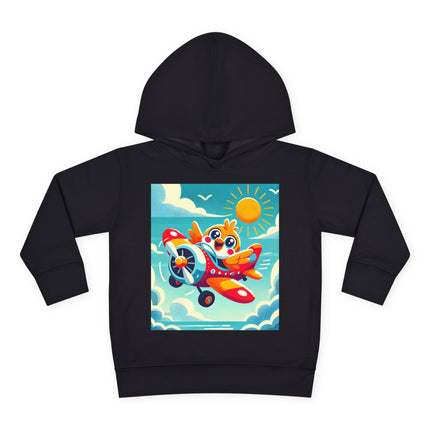 Joyful Bird Aviator Toddler Pullover Fleece Hoodie