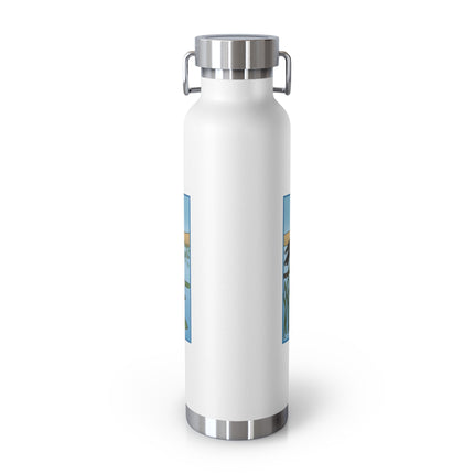 The Crow and the Frog Copper Vacuum Insulated Bottle, 22oz